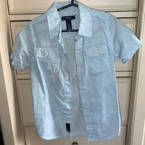 Gap Short Sleeve Button Down Shirt